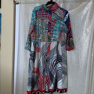 Desigual Multicolored Dress